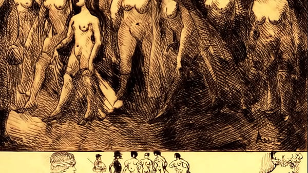 Vintage Sensual Drawings