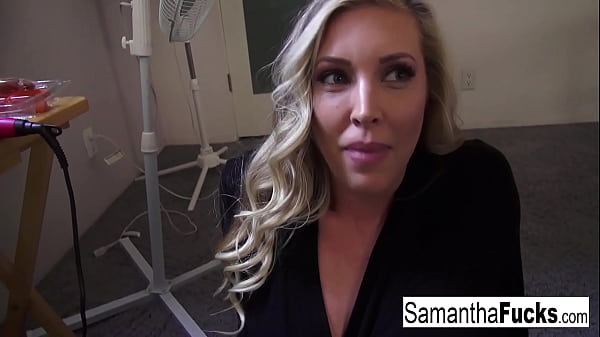 Crams Deen Showcases Up On Set And Nails Samantha Saint