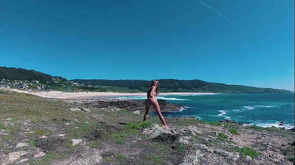 Russian Hottie Sasha Bikeyeva - Spain Galicia Beach Doninos. Flawless Figure Nude Nudist Gal Denial Teasing And Dancing On The Coast Of The Atlantic Ocean