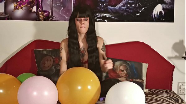 Baloon Deepthroating & Popping By Teen Gal Pt2 HD