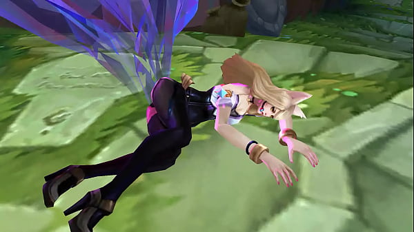 KDA Ahri Sultry Cries Korean Voice Ryona - League Of Legends