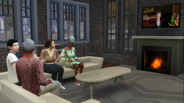 Lunch With Tenant, Turns Into A Swinging (Promo) | The Sims/ 3D Hentai