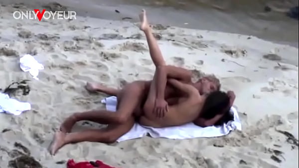 Beach Peeping. Romantic Beach Date Ended With Intense Passion. Super Sultry!