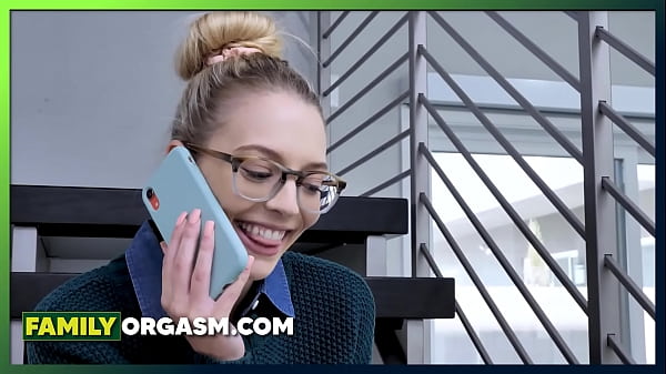 FamilyOrgasm - Evil Bloke Doesn't Let His Stepdaughter (Lily Larimar) Having Another Boy In Her Life