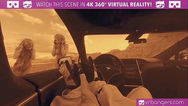 VR Bangers Two Hot Platinum Babes Banging Intense On Mars VR Porn Parody Threesome