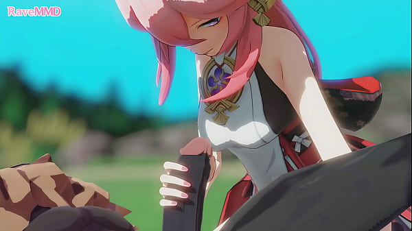 Yae Miko Can't Resist This Hilichurls Prick!