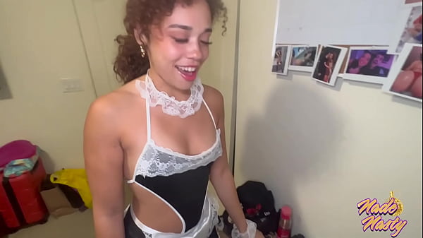 Sultry Enormous Butt Skank Cleaner Willow Gets Caught Stealing & Learns A Lesson