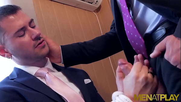 MENATPLAY Suited Hector De Silva And Lukas Daken Backdoor Breed