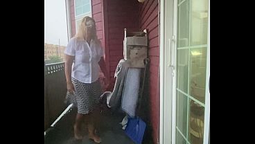 Locked Out And Humiliated In Public ENF