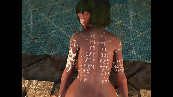 Skyrim Tramp Fucks A King On His Throne