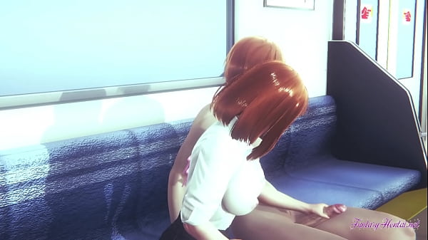 My Hero Academia Hentai - Uraraka Strokes Off And Railed By Boy On The Coach - Japanese Asian Manga Anime Game Porn
