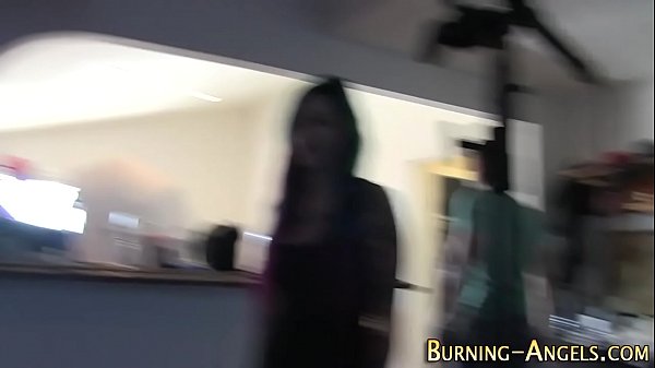 Emo Doll Exposes Tits