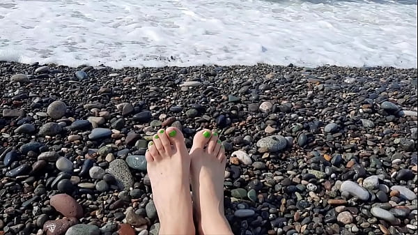 Sea-salted Tootsies And Tootsies Of Dominatrix Nika. Savor Her Digits