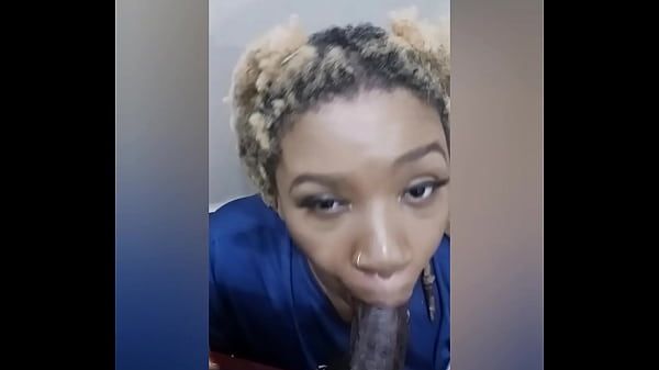 Ebony Tries Not To Get Caught On The Elevator Swallowing Pole All The Way To 13th Floor