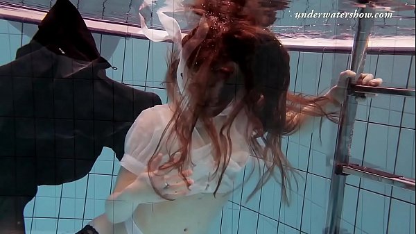 Salaka Ribkina Teenie Bare In The Pool