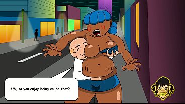 Dumpster Diving: Smashing A Massive Behind Breast Soft Prostitute In An Alley 2D Animation Cartoon Anime Video