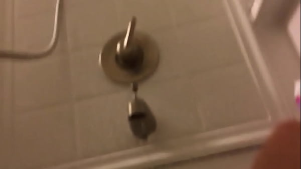 Gal Finishes Powerful Abusing Showerhead