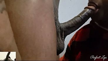 FAULTLESS LIPS|-dared If She Slurps His Cock He Would NUT!!! From Her Wet Head And Ripe Pouters