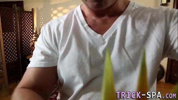 Massaged Sweetie Filmed Plowing