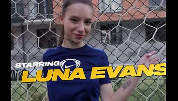 Luna Evans Gets Ambushed In Locker Room By Football Player After Game
