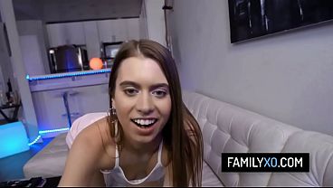 Sexy Dark-haired Stepgirl Takes Stepdad's Cock In Her Narrow Pussy - Jill Kassidy