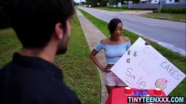 Small Ebony Cutie Fucks For Cash