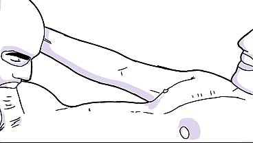 Yaoi Anime: Masked Backdoor Crave. Balaclava Fellatio, Thorough Rimming & Vigorous Bareback Fuck