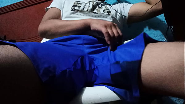 New Hot Boy And His Cock Out Of Shorts