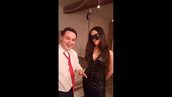 Doll Marx Presses And Spanks Andrea Diprè's Testicles