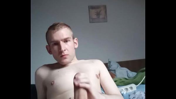 He Has Chunky One And White Sperm