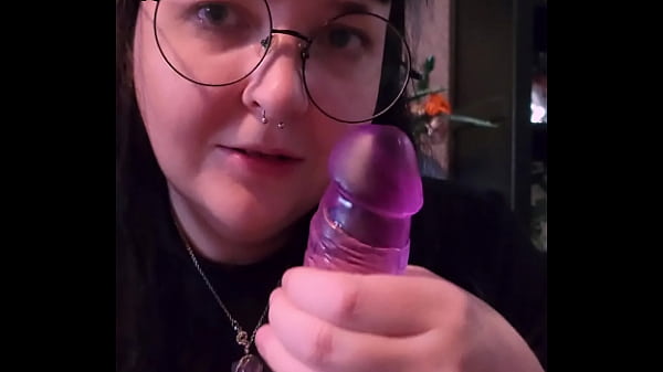 Raven Gasp, Tempting BBW Goth Nerd Desires You To Cum On Her Giant Breasts (Full Video)