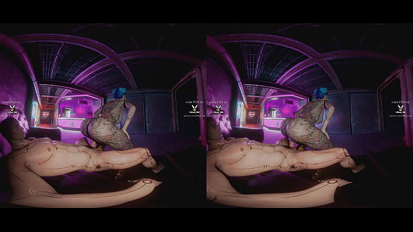 Cheri Nowlin Presenting You A Proper Reception At Clouds Nightclub, Cyberpunk 2077 Parody