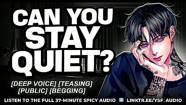 [m4f Character Play] Secret Slamming In The Back Of The Movie Theater | Male Moaning | YSF