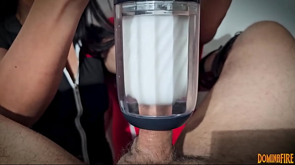MILKED BY 2 CARETAKER WITH SVAKOM ALEX NEO 2