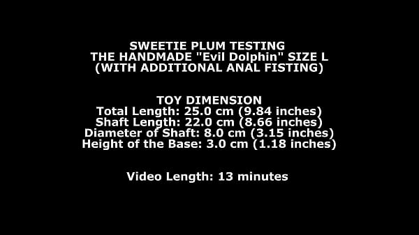 Sweetie Plum Testing The Handmade Dolphin Size L (With Additional Butt Sex Fisting) TWT270