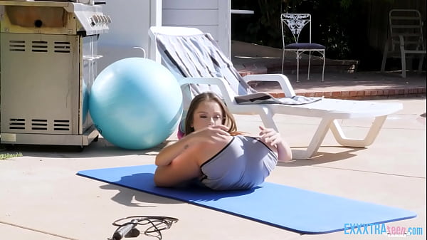 Benchpressing The Tenant With Lily Glee And Brad Newman
