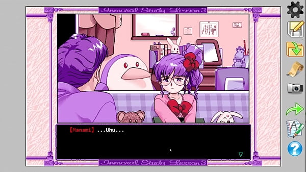 Immoral Study 3 - Retro Visual Novel - Full Gameplay - Scoop Software - 1080p