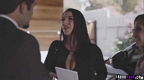 Donnie Rock Receives A Double Fellatio From Jane Wilde And Angela White!