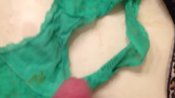 Jacking Off And Erupting On My Fiancées Handled Panties!