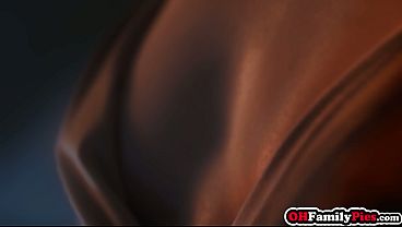 Little Cutie Stepsibling Molly Compact Handles Force To Suck Stepbrothers Pole
