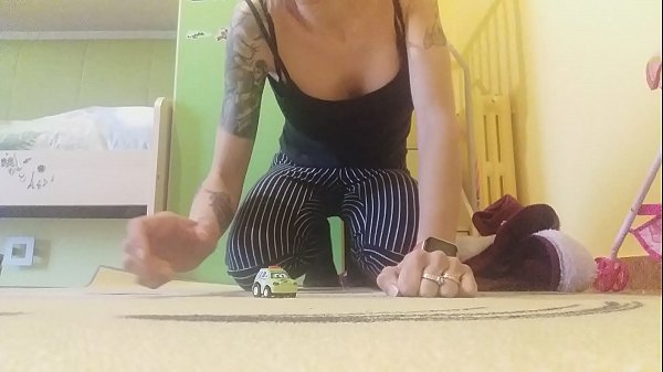 Ravishing But Evil Giantess, Obliterate Your Toy Cars Under Her Oversized Boots