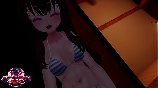 Anime Babe In Bikini Parades Her Jugs To You!~