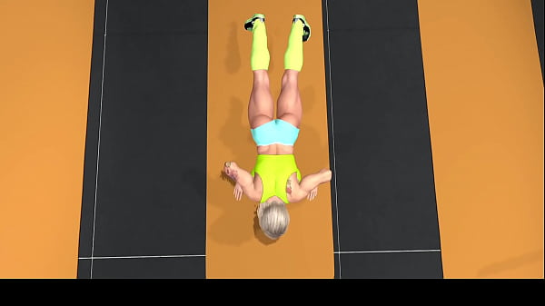 Female Bodybuilder Getting Destroyed In Audition. ANIMATION