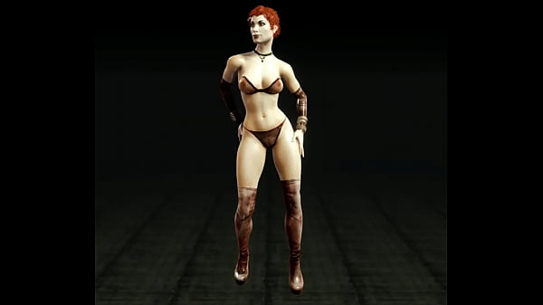 Metro: Last Light - Striptease With Huge Boobs Redhead Nympho