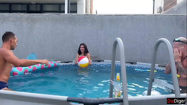 Aggressive Mass Fucking Party By The Pool Hardcore Sex And Cum-fill