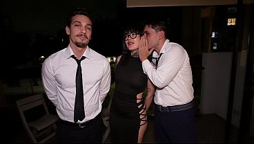 Frantic 3some And Dp With An 18yo Decorated Skank - Acadia Hell