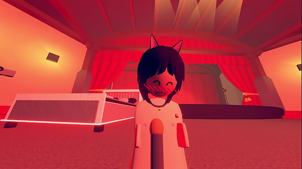 20 Years Old Cat Chick In Rec Room VR [ SEX DANCE ]