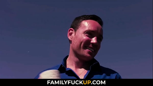 FamilyFuckUP.com - Playful Young Cutie Tortures Her Slept Stepdad, Adriana Maya