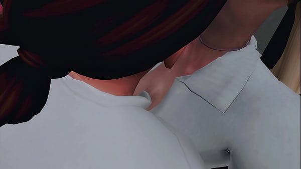 Perverted Pupil Got A Rough Gang Screw In The Toilet Of The Club Sims Me Hentai