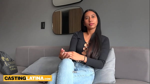 Reluctant Real Latina Alexa Stuffed Intense By The Producer On Casting Session